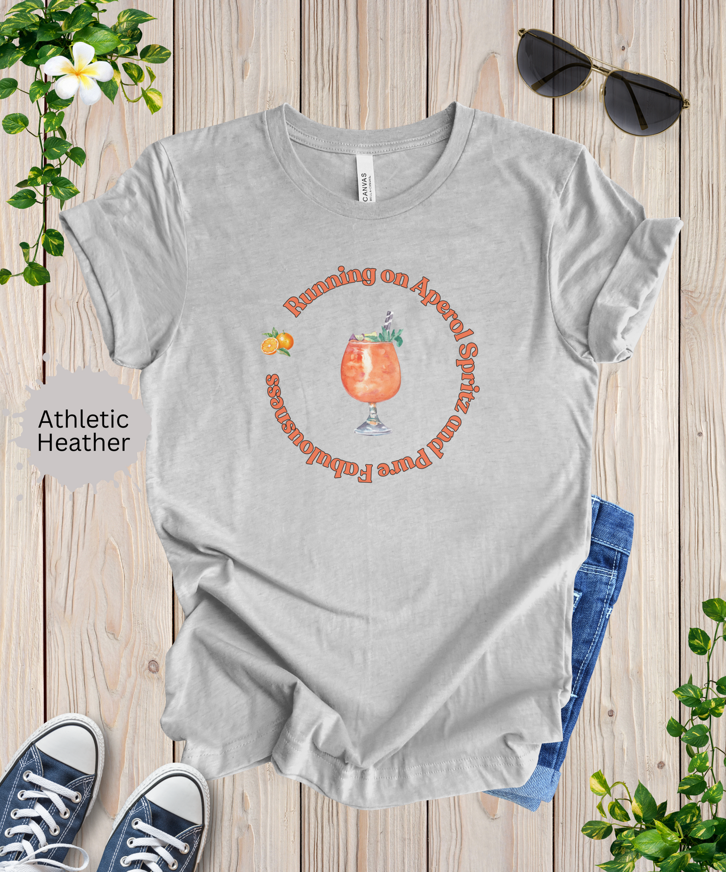 Running on Aperol Spritz T-Shirt