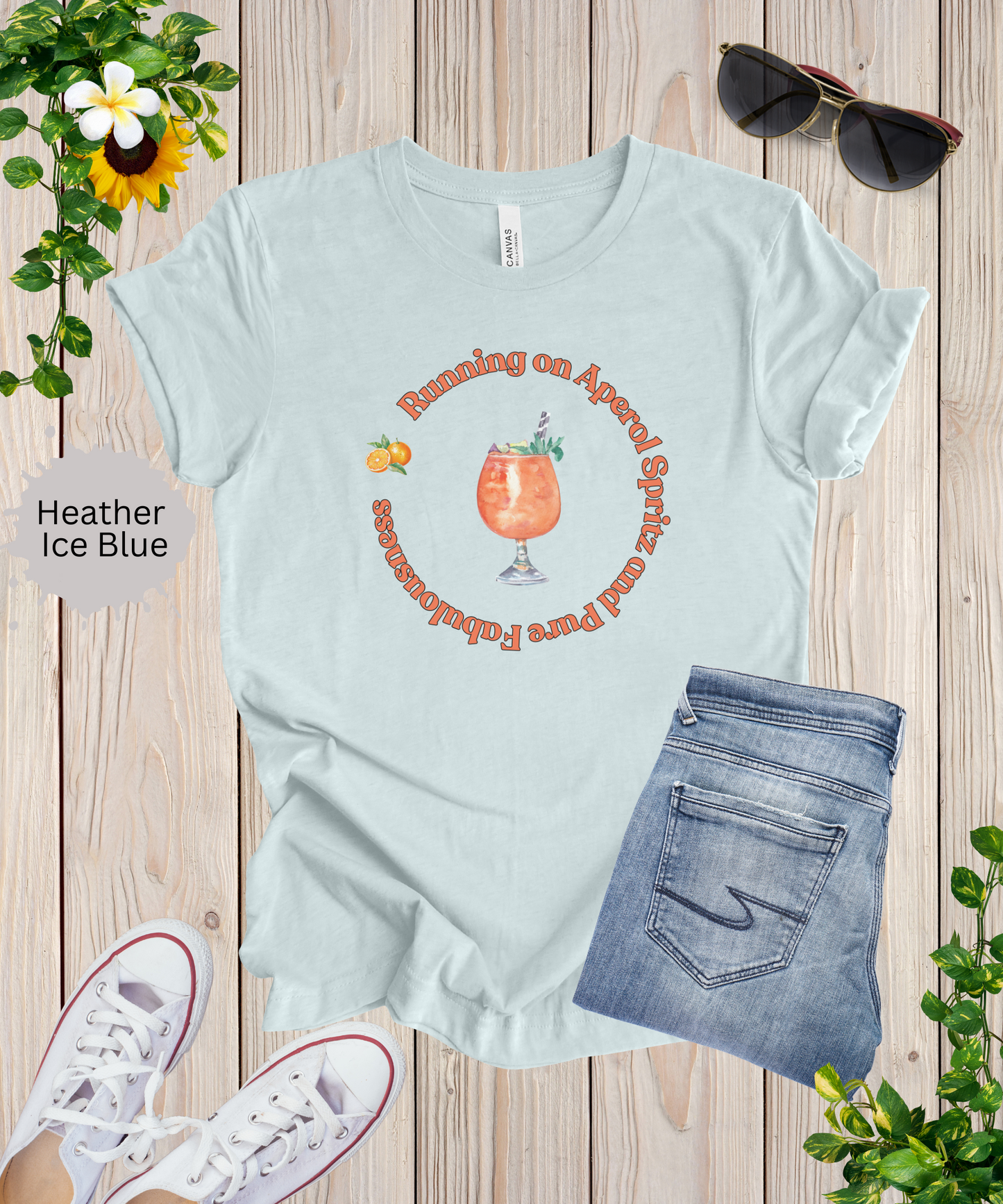 Running on Aperol Spritz T-Shirt