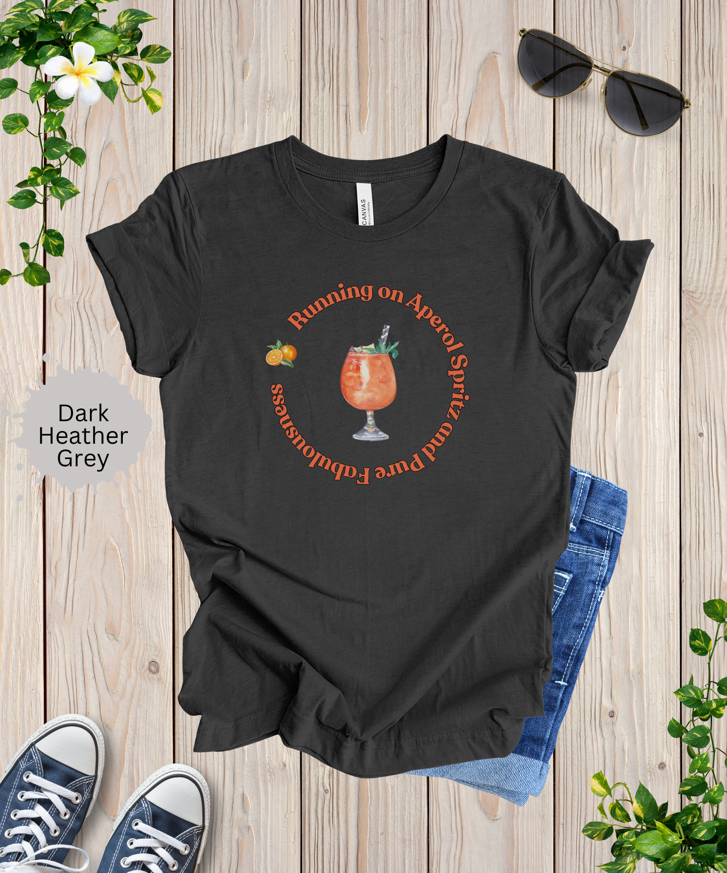 Running on Aperol Spritz T-Shirt