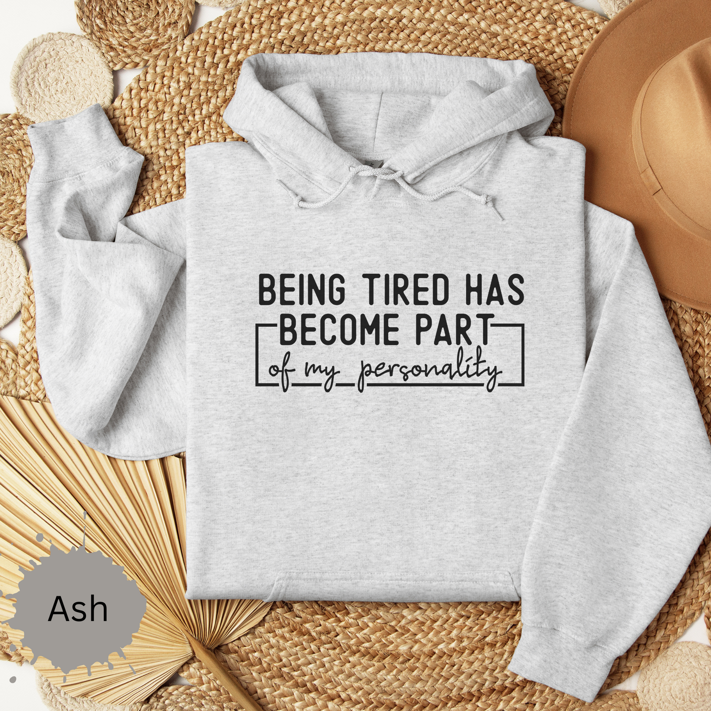 Tired Personality Hooded Sweatshirt
