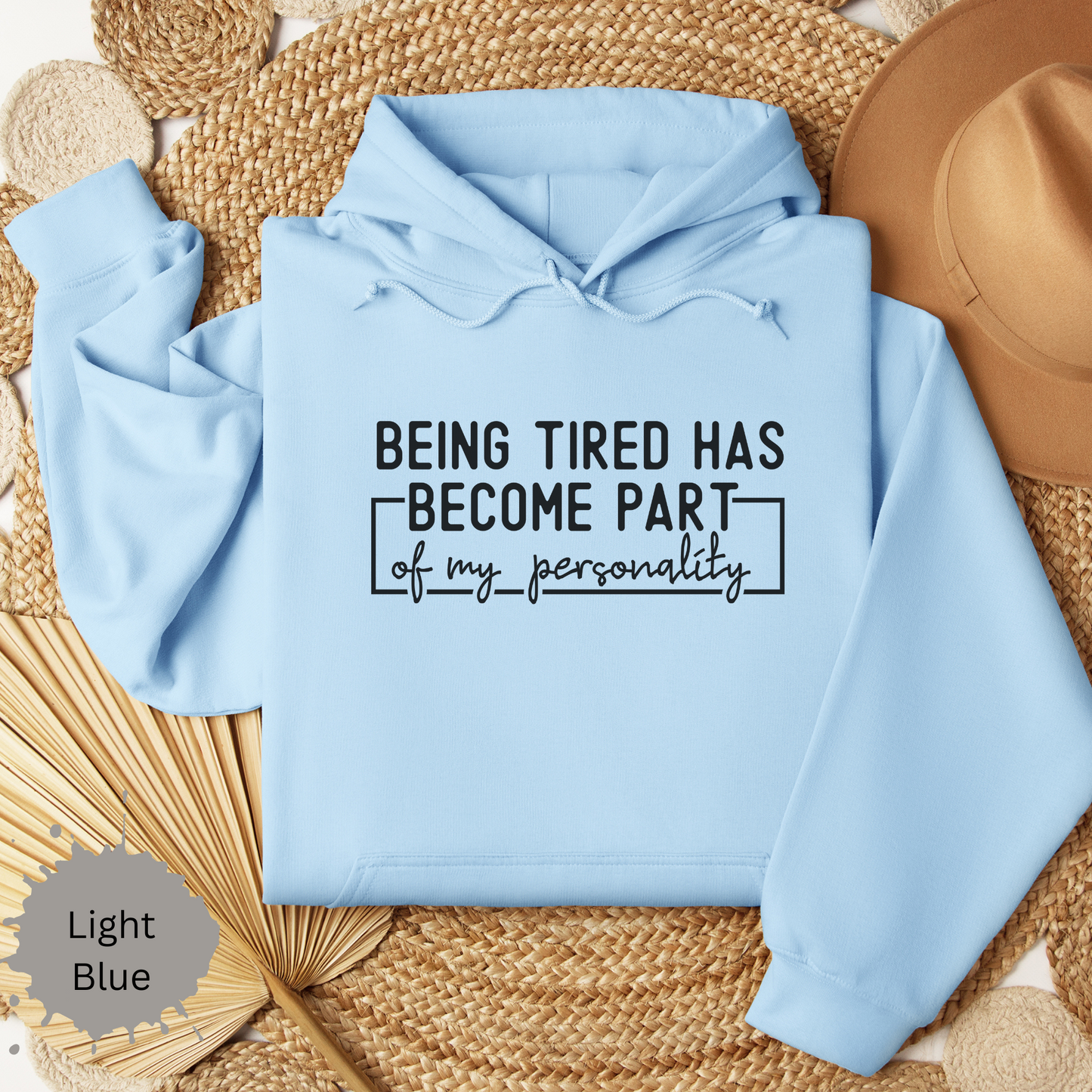 Tired Personality Hooded Sweatshirt