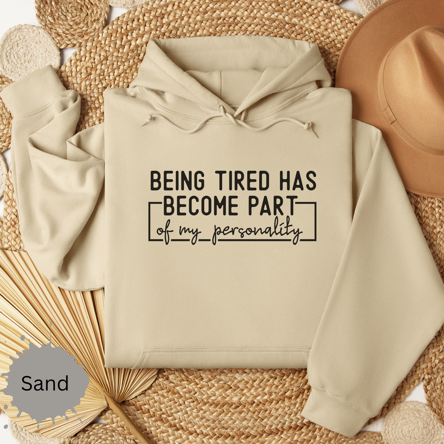 Tired Personality Hooded Sweatshirt