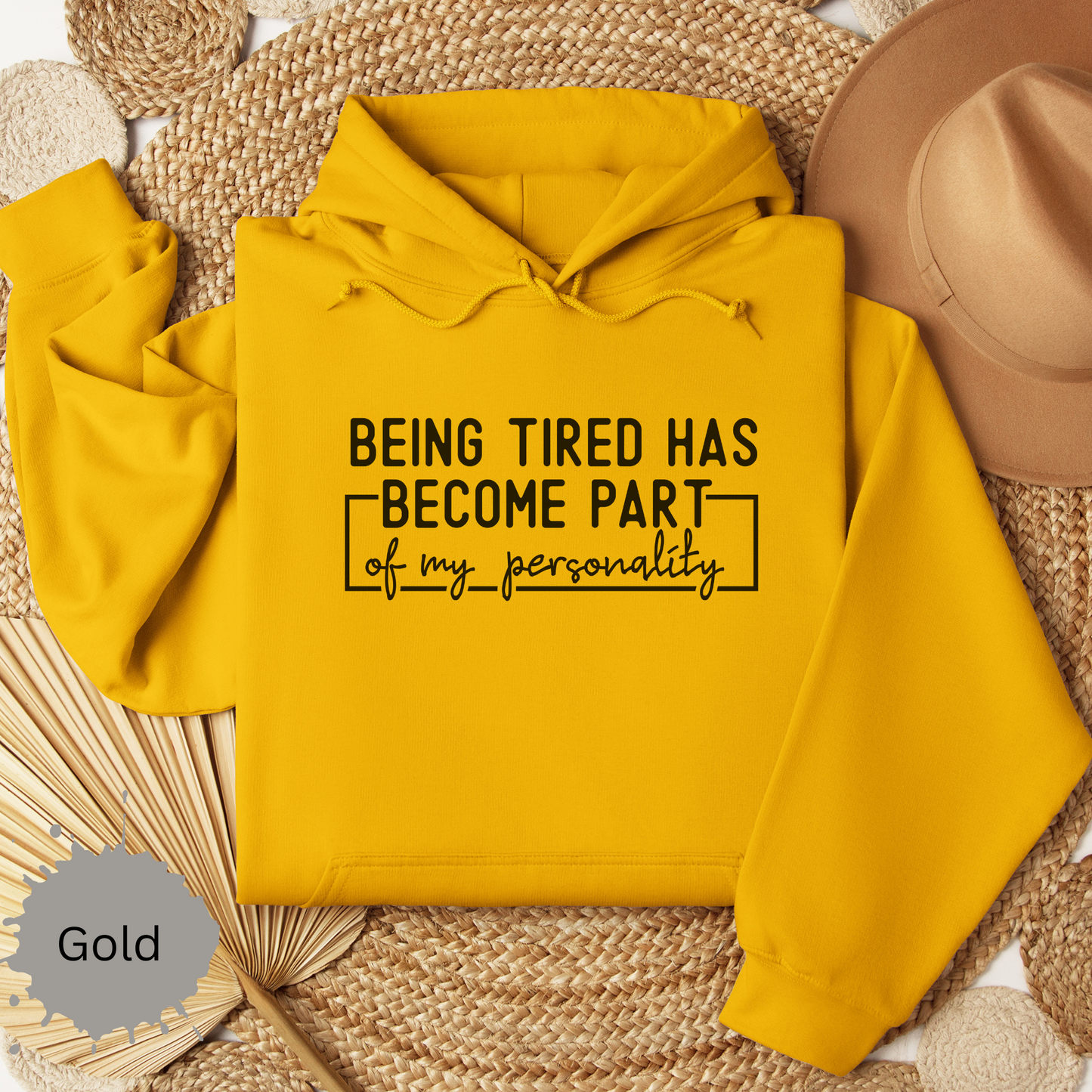 Tired Personality Hooded Sweatshirt