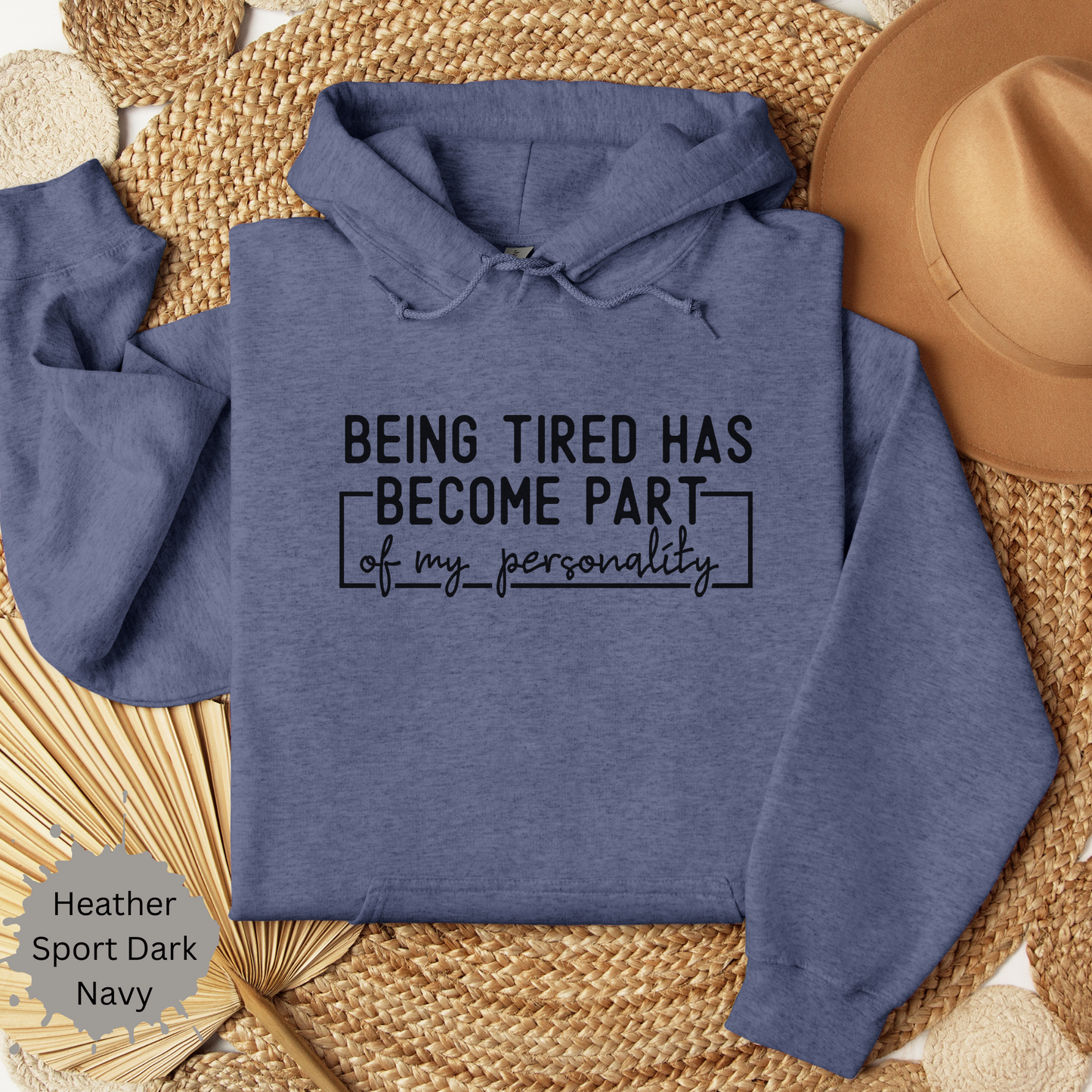 Tired Personality Hooded Sweatshirt