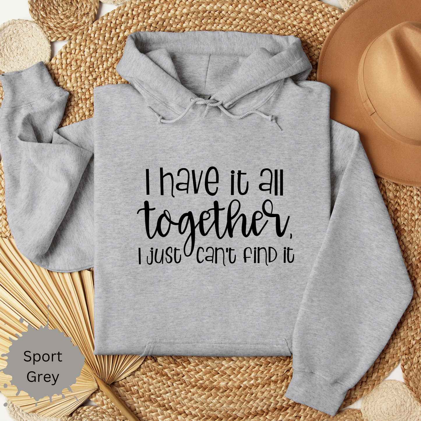 Not All Together Hooded Sweatshirt