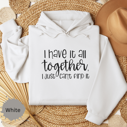 Not All Together Hooded Sweatshirt