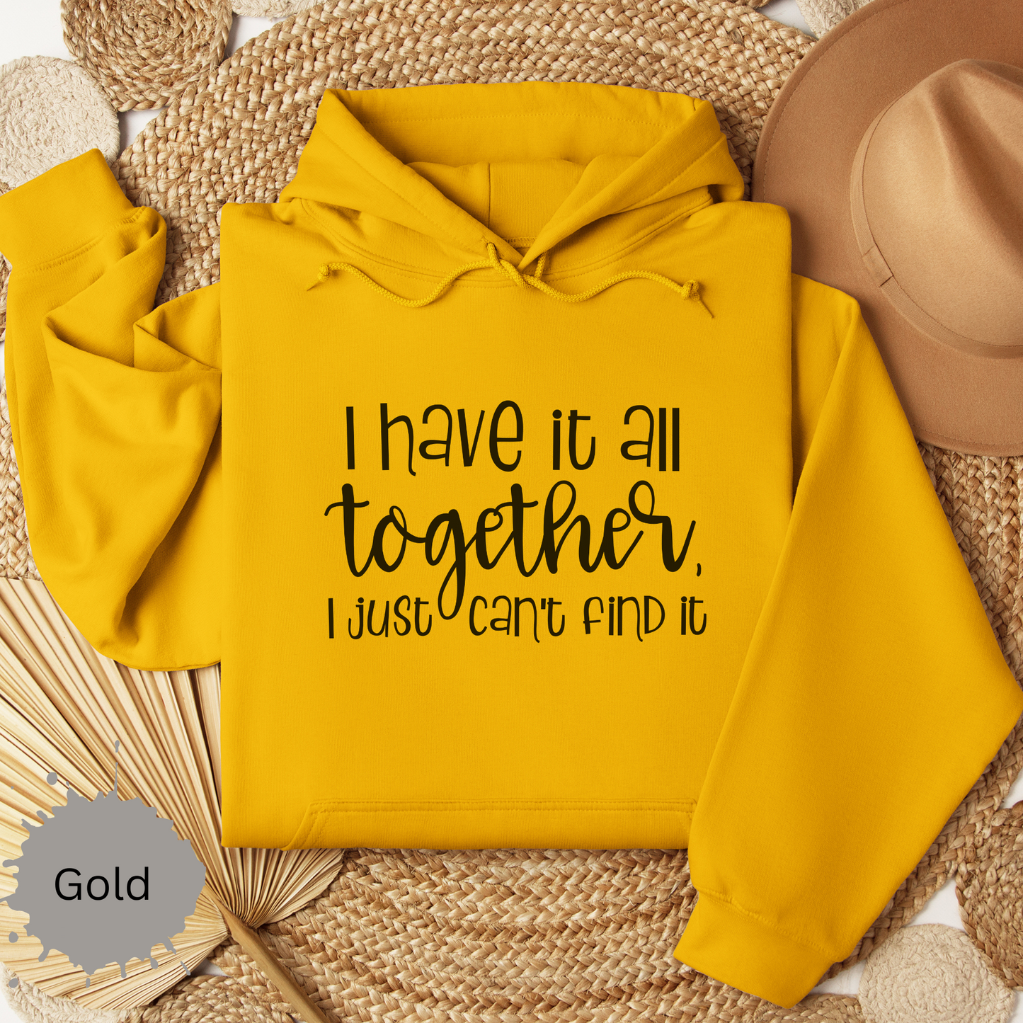 Not All Together Hooded Sweatshirt