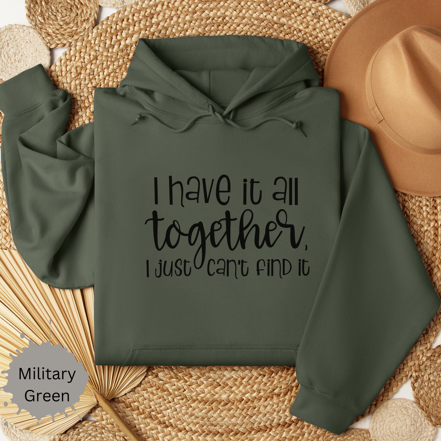 Not All Together Hooded Sweatshirt