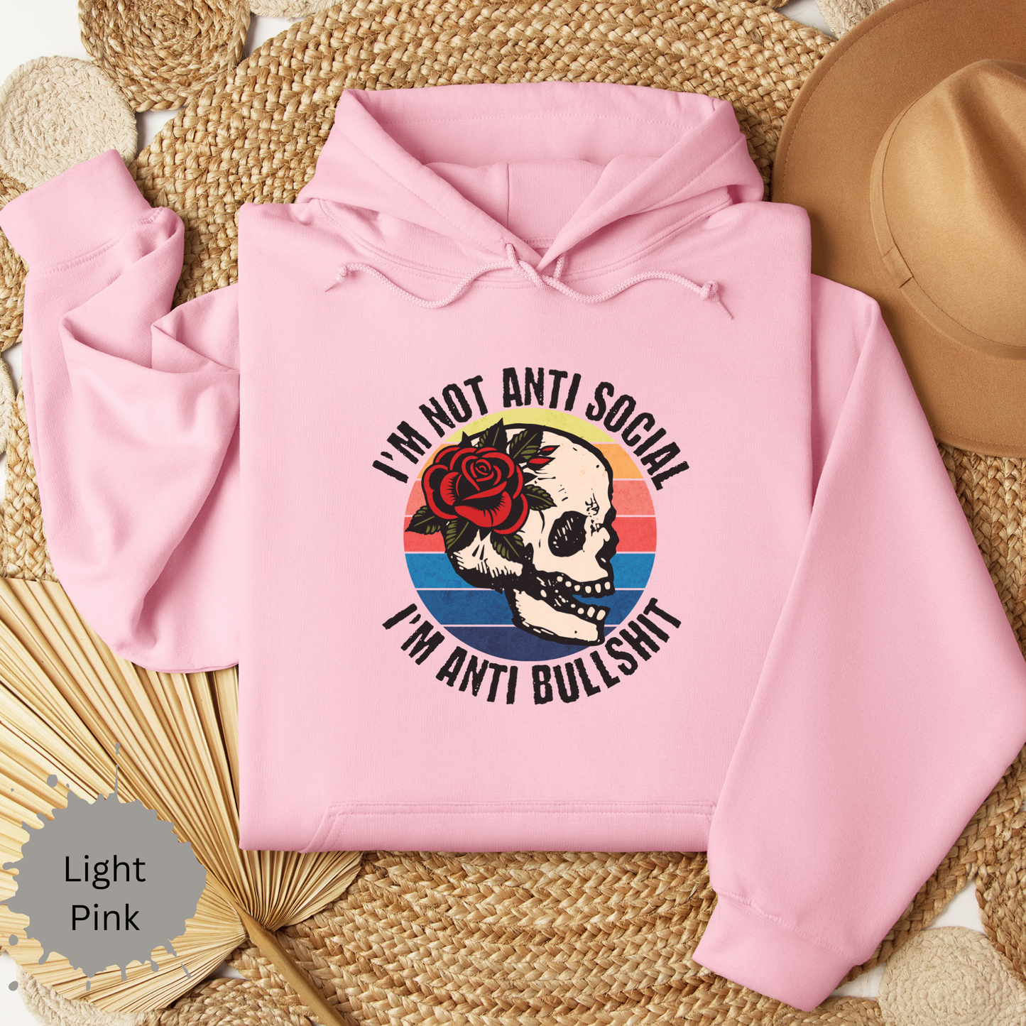 Anti bullshit Hooded Sweatshirt