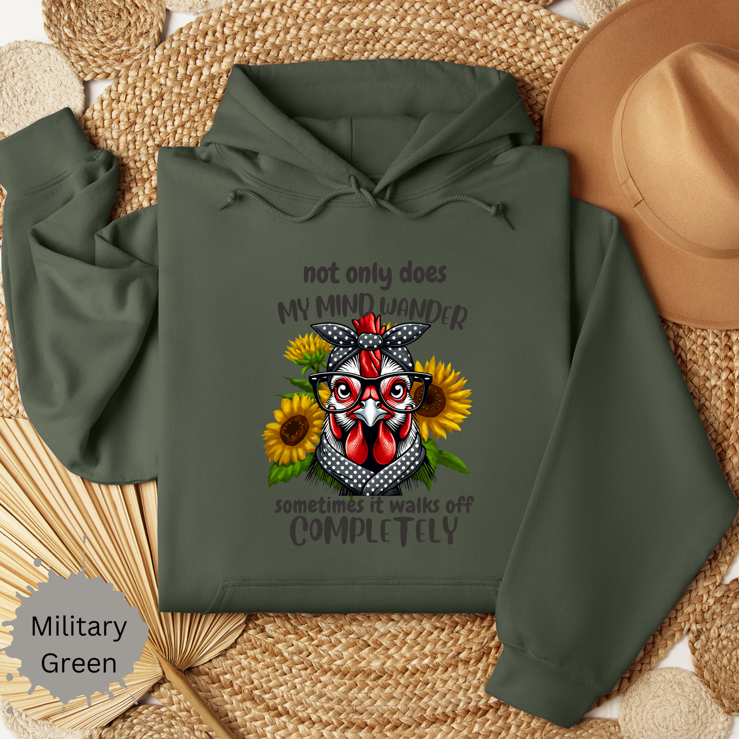 Losing My Mind Hooded Sweatshirt