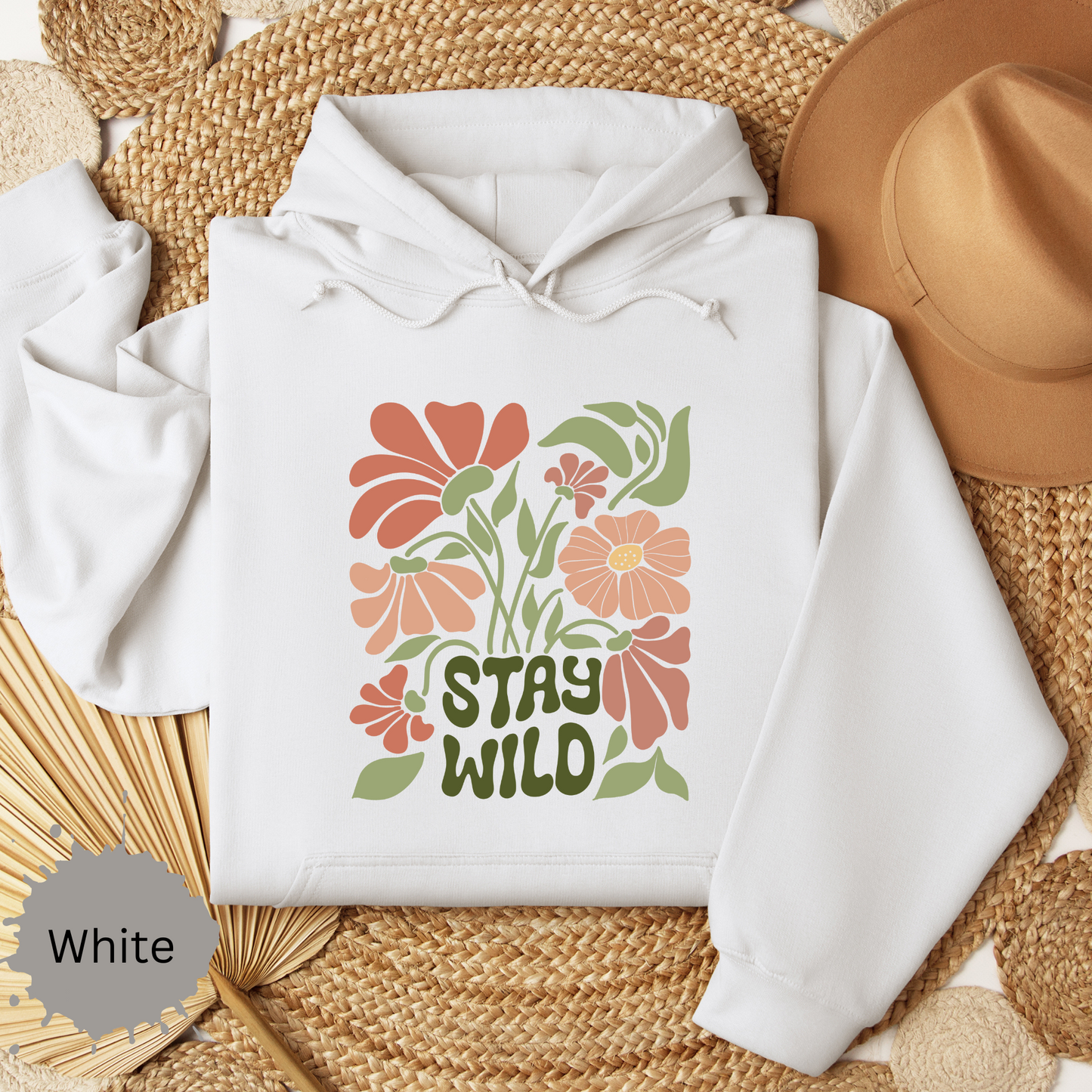 Stay Wild Hooded Sweatshirt
