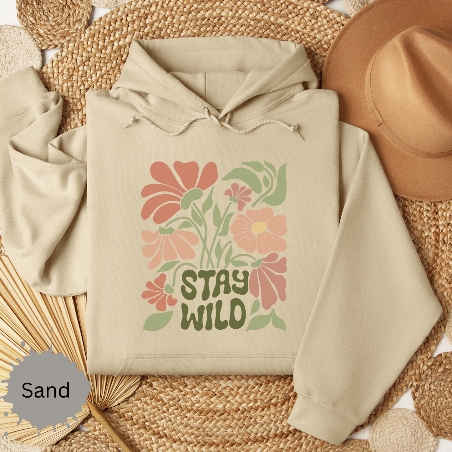 Stay Wild Hooded Sweatshirt