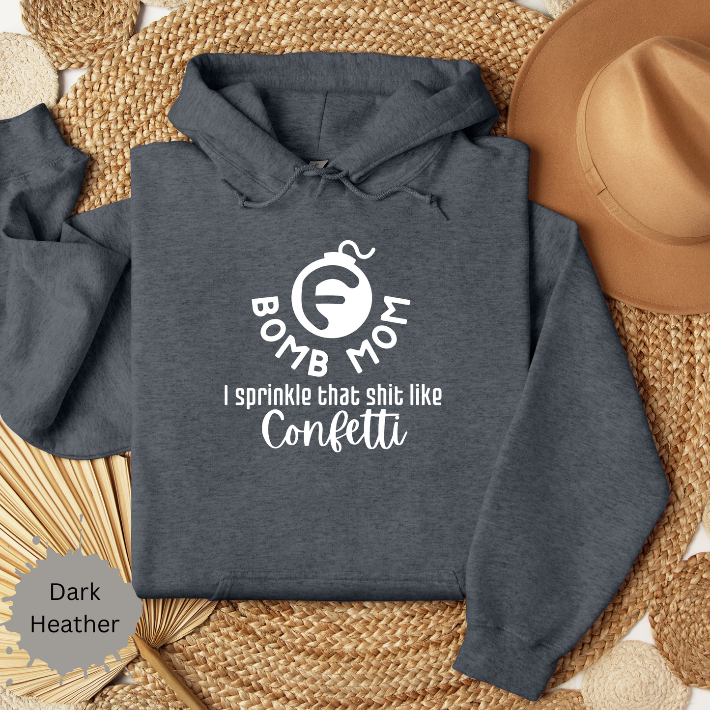 F Bomb Mom Hooded Sweatshirt