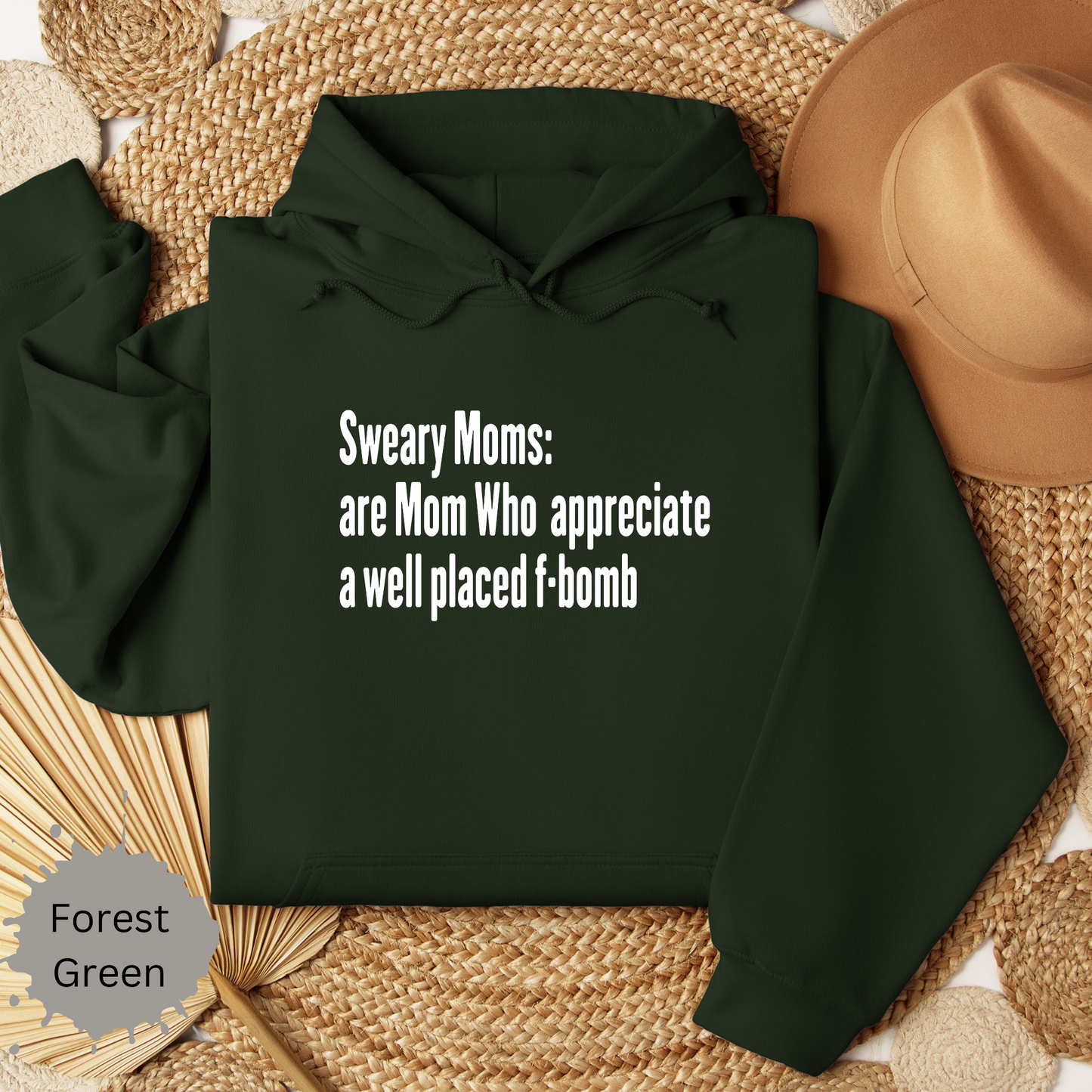 Sweary Moms Hooded Sweatshirt