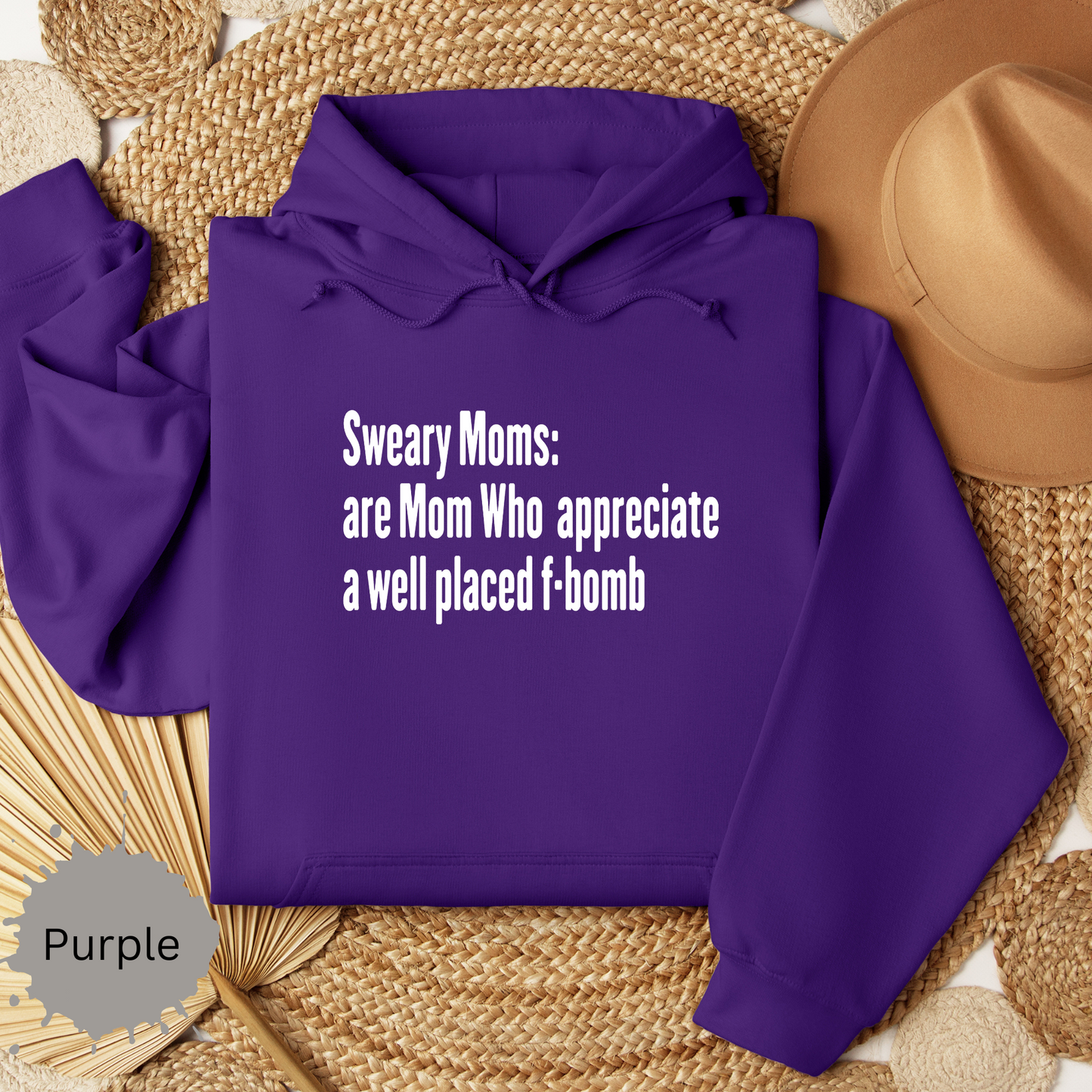 Sweary Moms Hooded Sweatshirt
