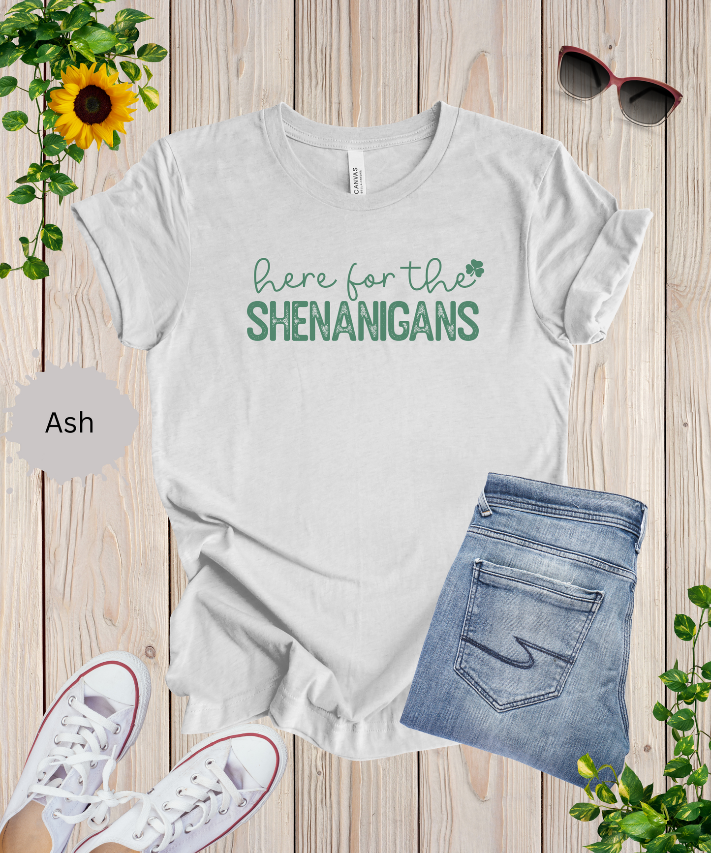 Here for the Shenanigans T-Shirt