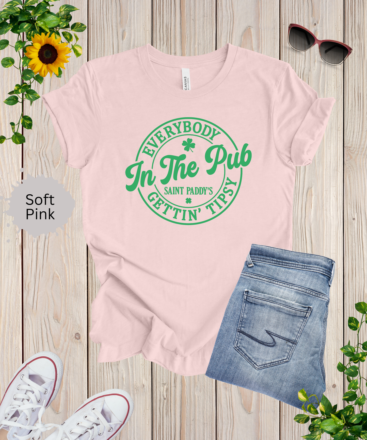 Gettin' Tipsy it the Pub T-Shirt