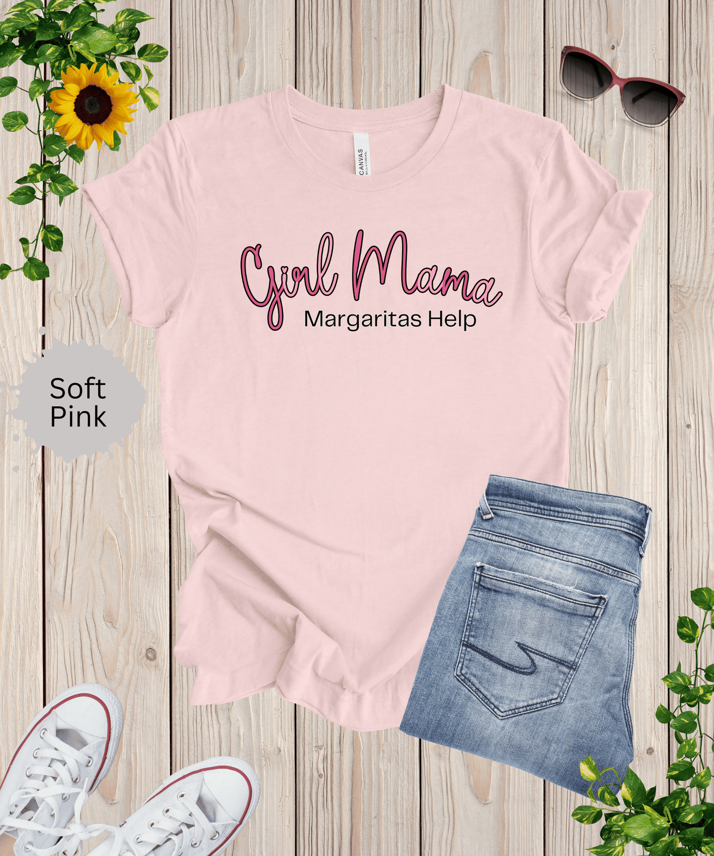 Girl Mama Margaritas Help T-Shirt