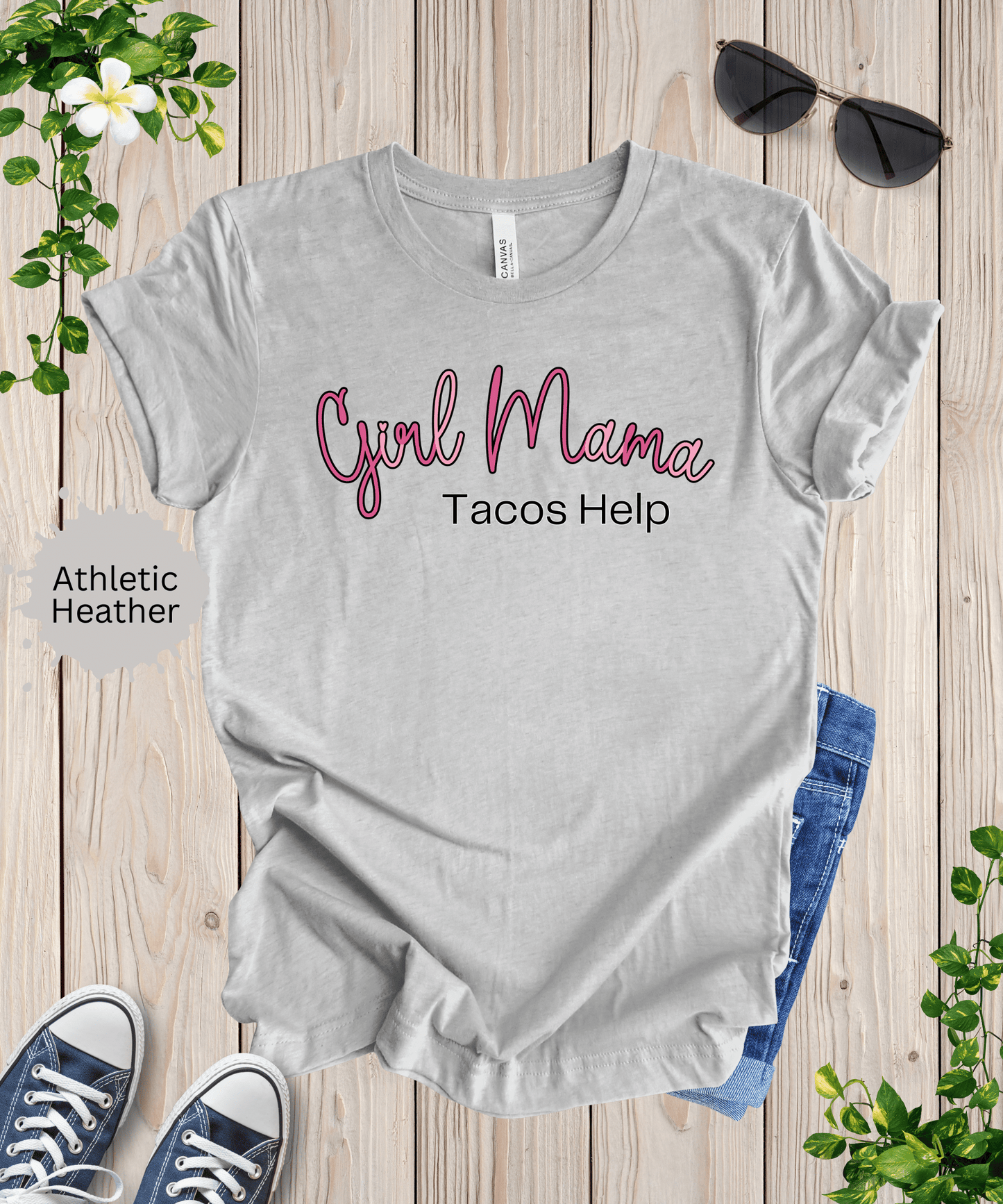 Girl Mama Tacos Help T-Shirt