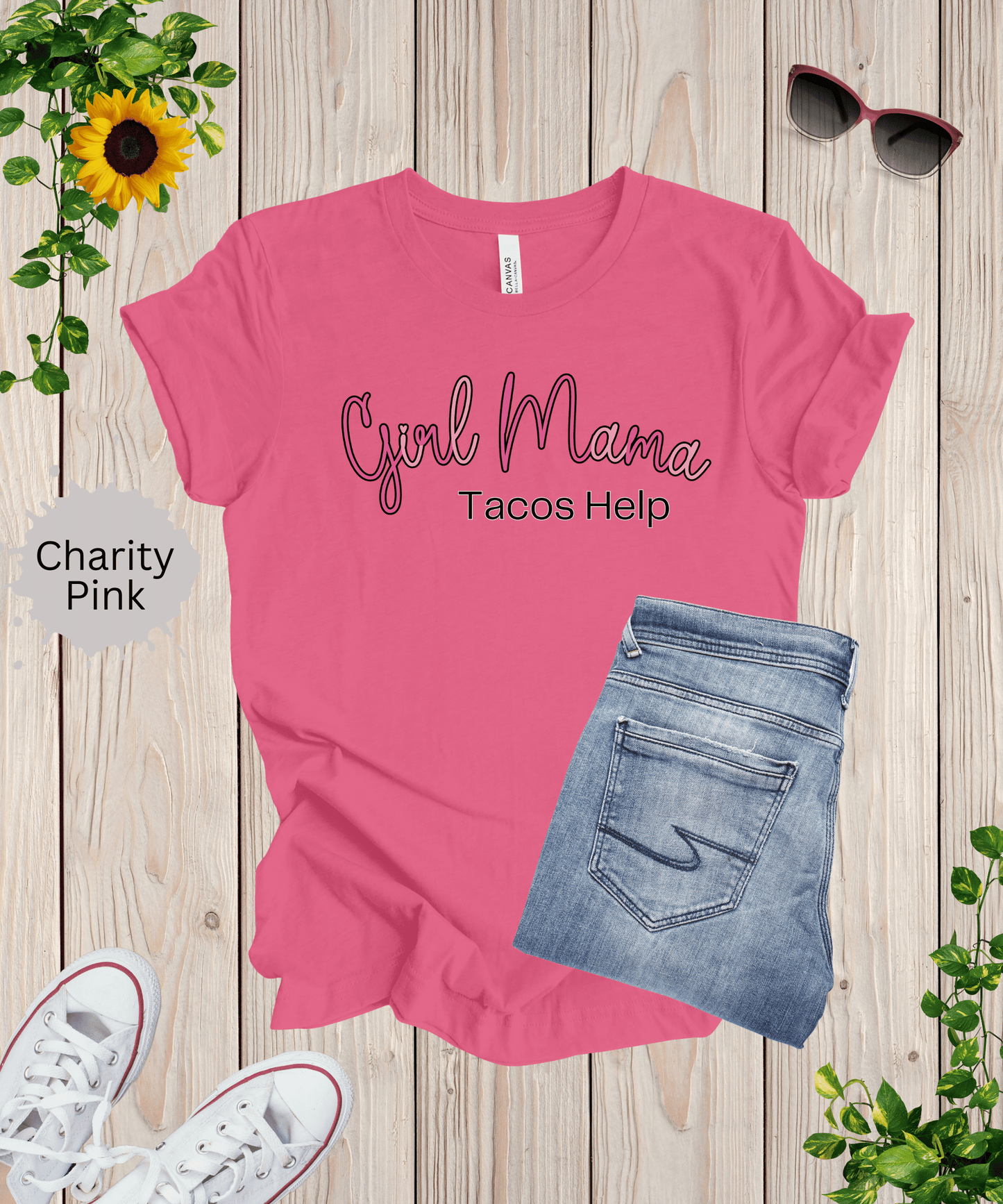 Girl Mama Tacos Help T-Shirt