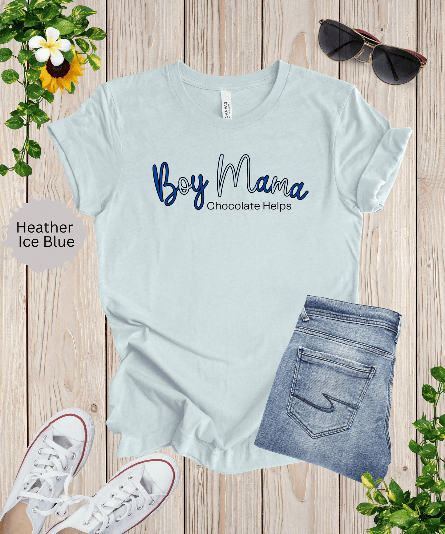 Boy Mama Chocolate Helps T-Shirt