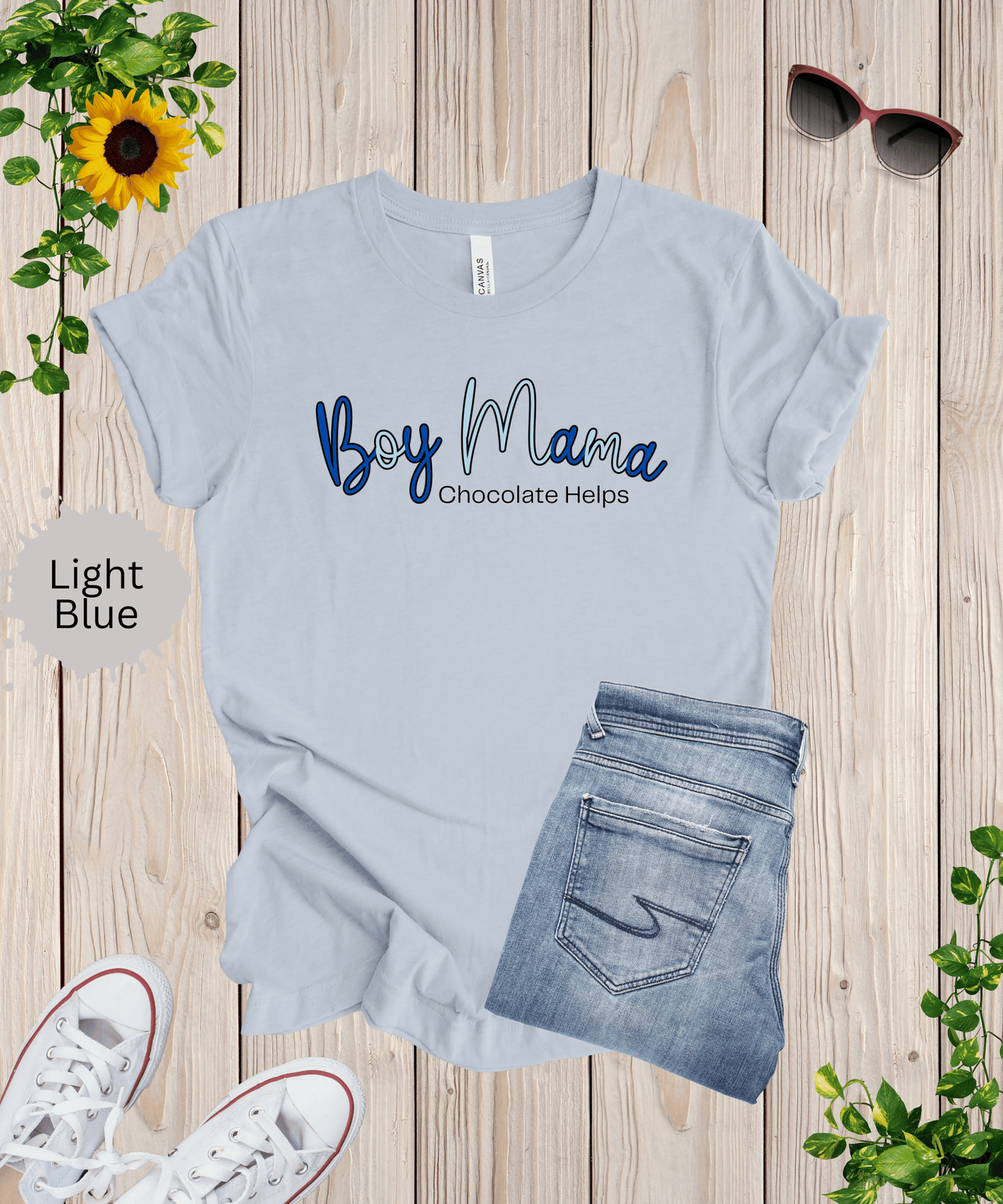 Boy Mama Chocolate Helps T-Shirt
