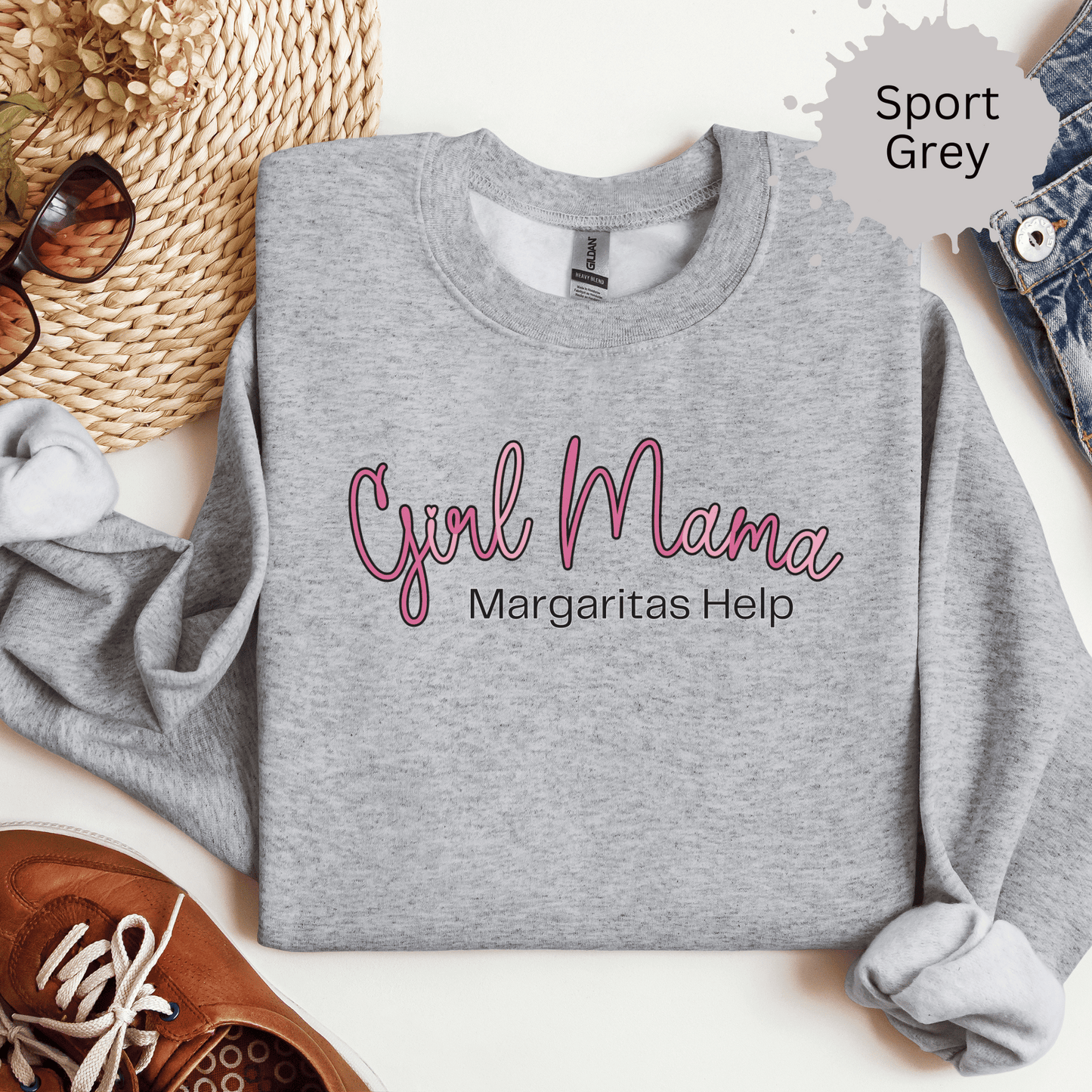 Girl Mama Margaritas Help Sweatshirt