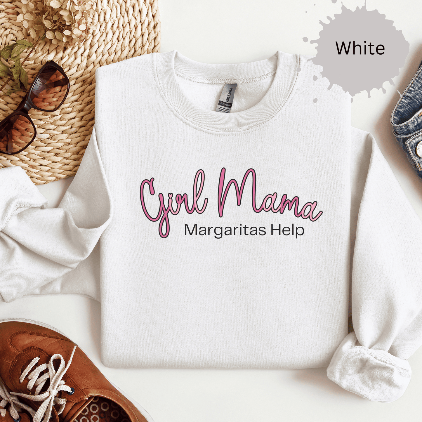 Girl Mama Margaritas Help Sweatshirt