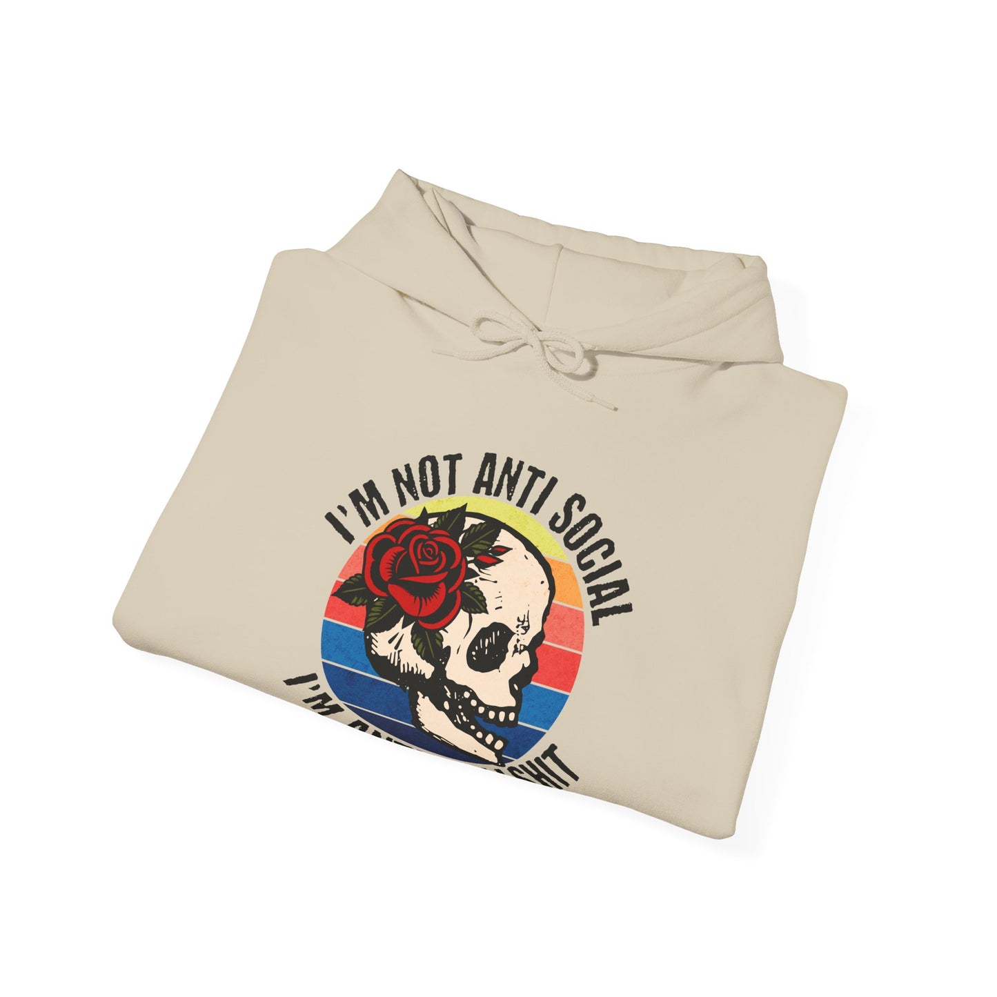 Anti bullshit Hooded Sweatshirt