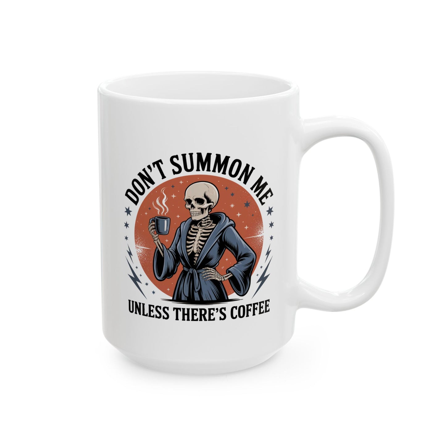 Dead Until Caffienated Mug