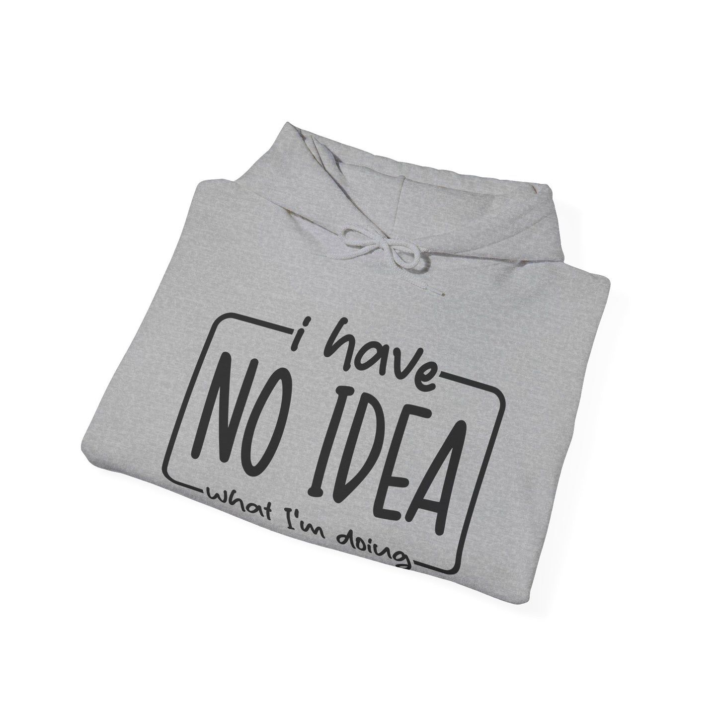 I Have No Idea Hooded Sweatshirt