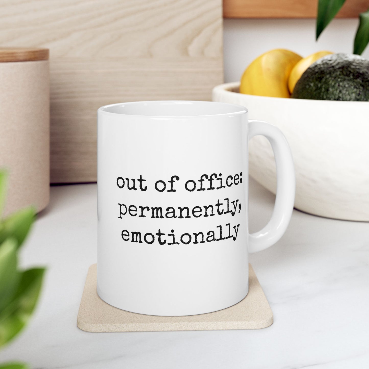 Emotionally Checked Out Mug