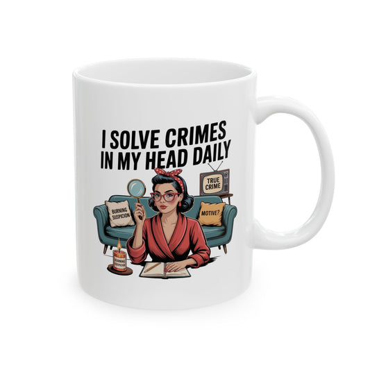 Mind Crimes Club Ceramic Mug