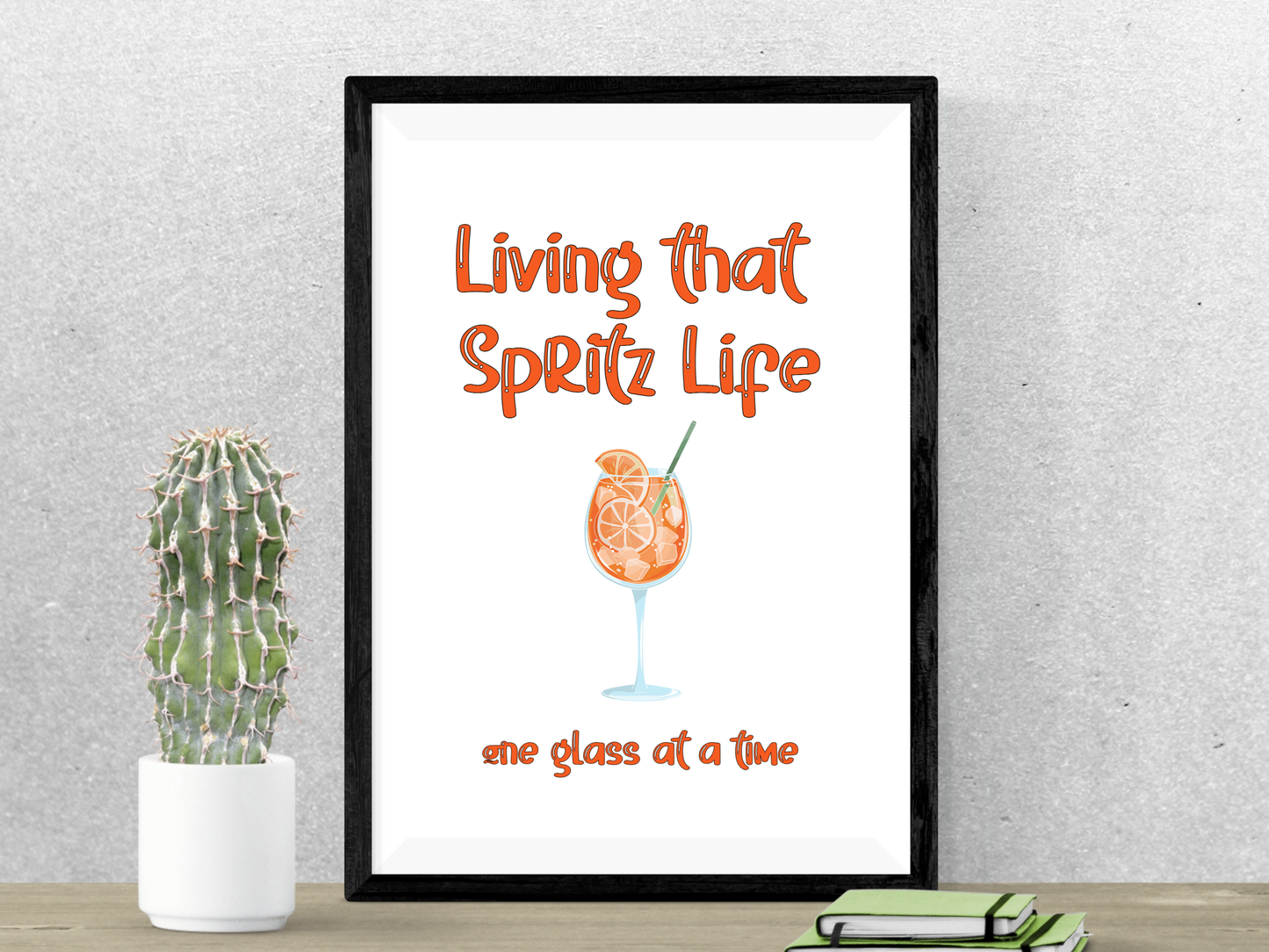 Living That Spritz Life, One Glass at a Time Digital Download