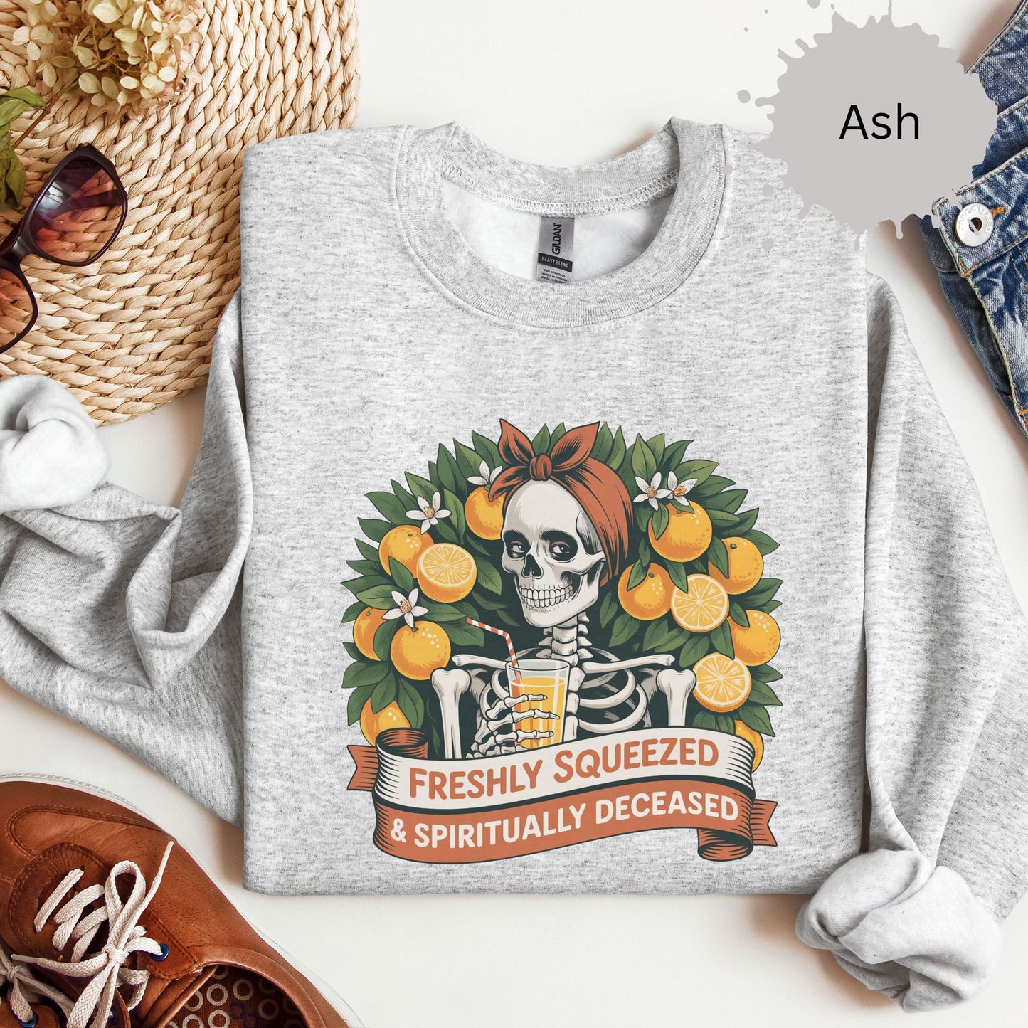 Dead Girl Detox Club Crewneck Sweatshirt