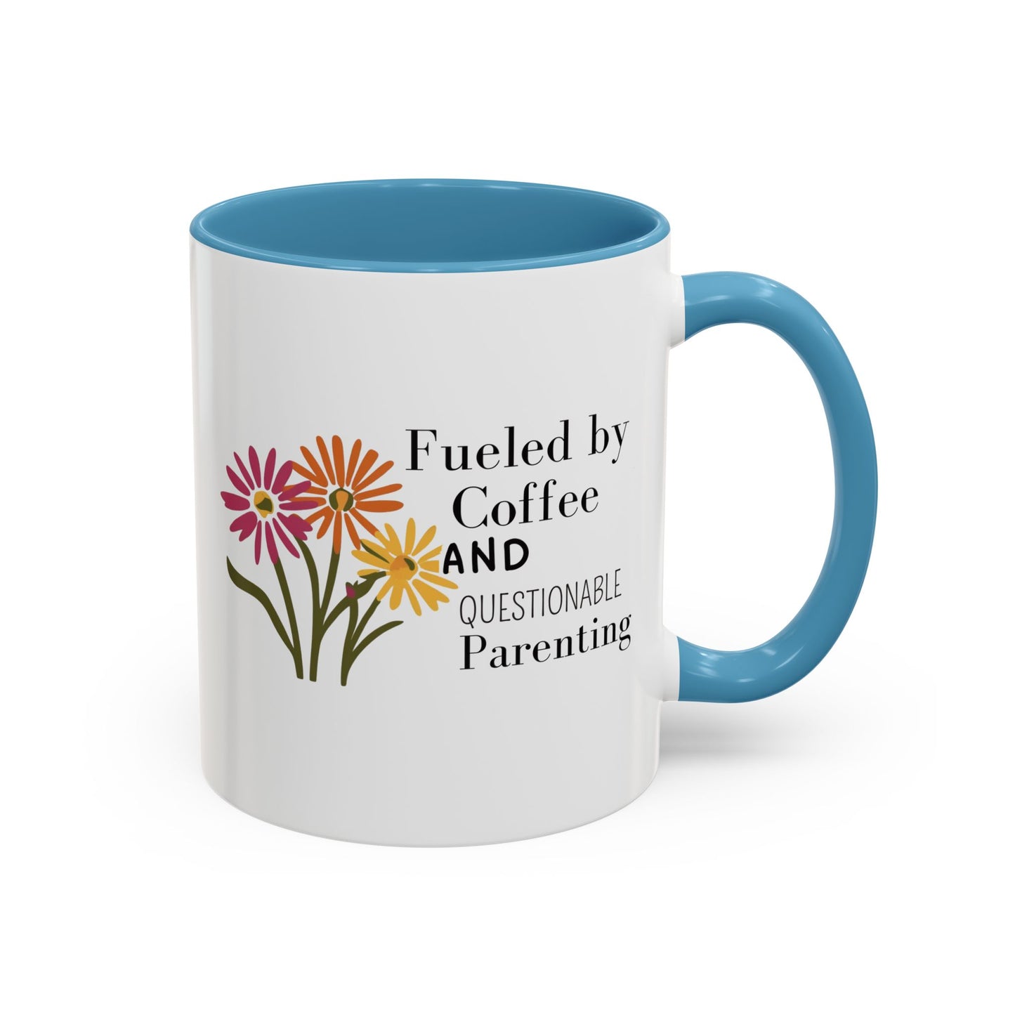 Parenting on the Edge Accent Mug