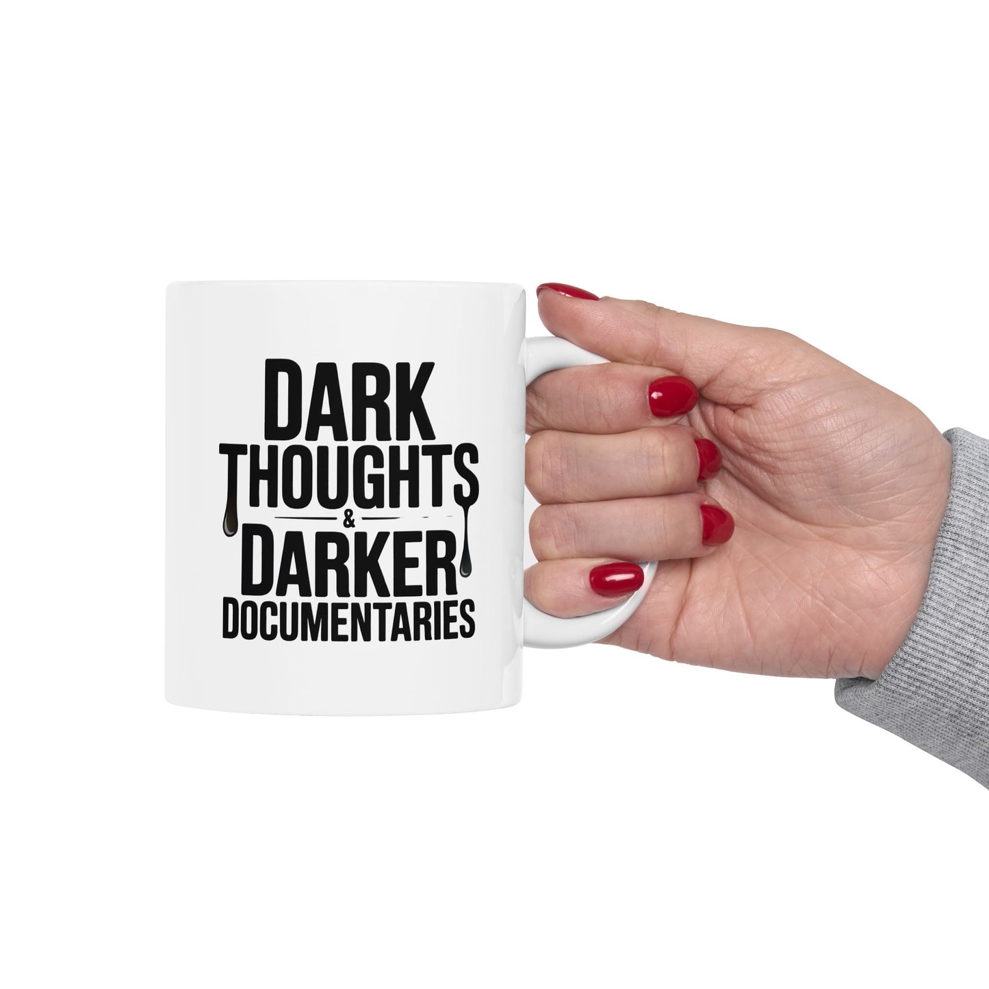 Documented Darkness Ceramic Mug