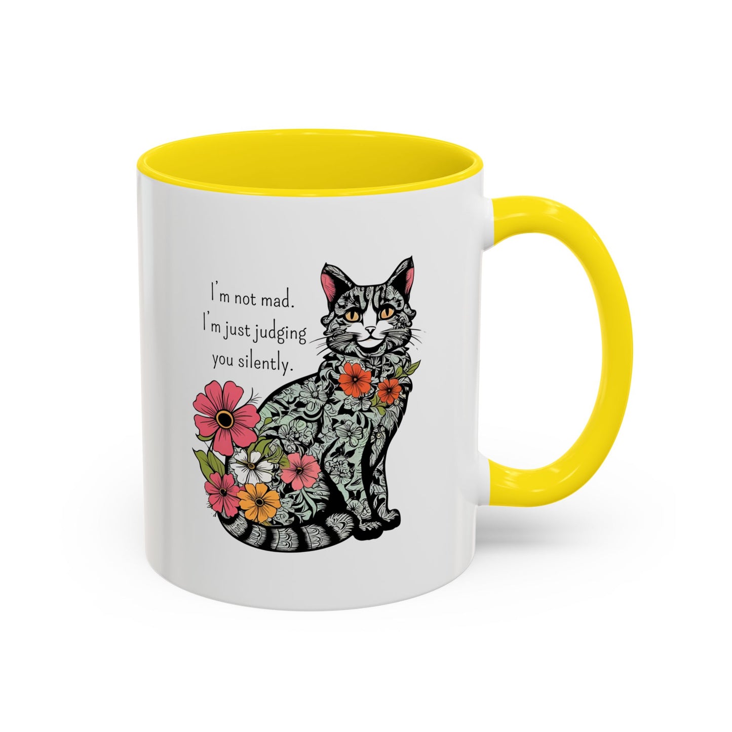Silent Judgement Accent Mug