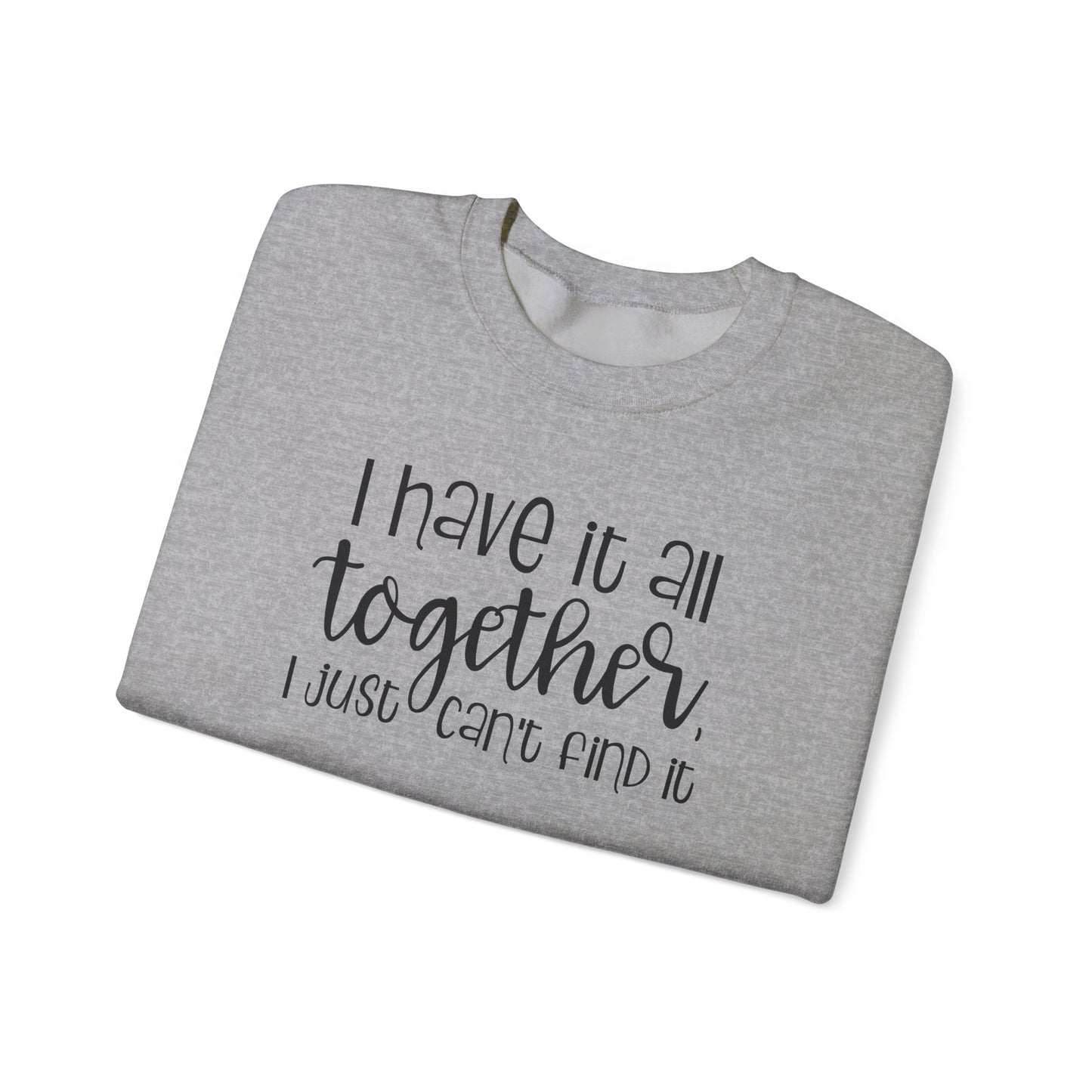 Functioning with Missing Pieces Crewneck Sweatshirt