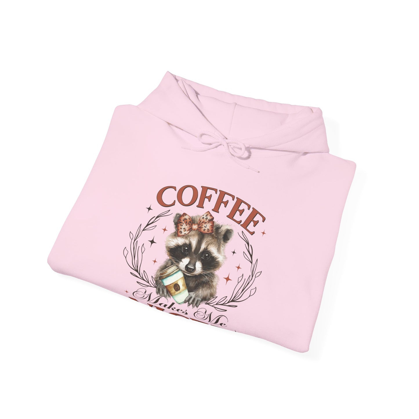Coffee Makes Me Nicer Hooded Sweatshirt