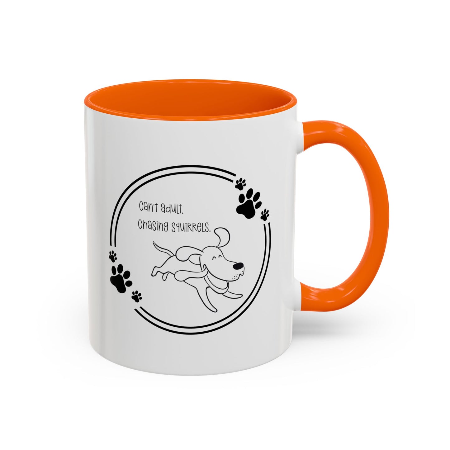 Adulthood Avoidance Accent Mug