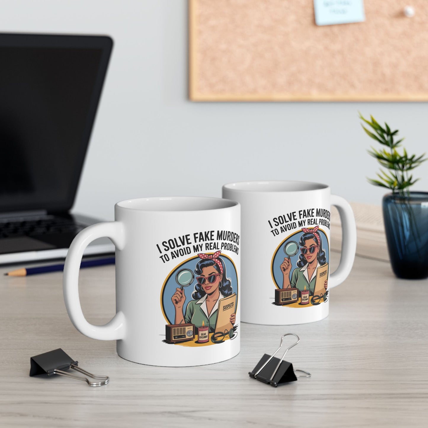 The Distraction Detective Ceramic Mug