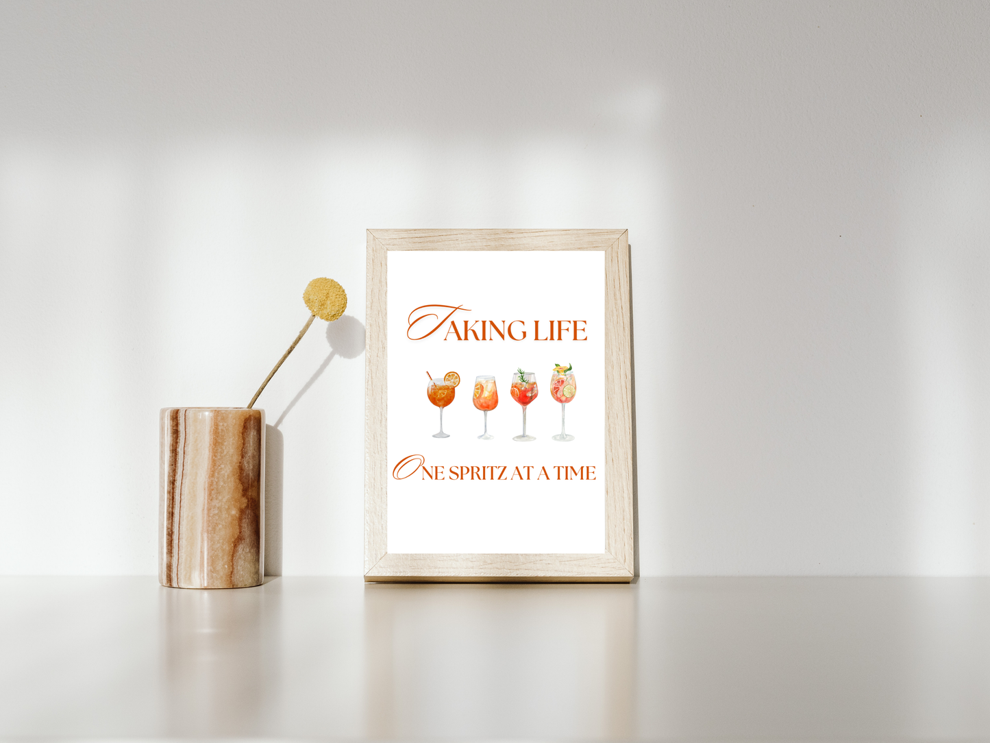 Taking Life One Spritz at a Time, Digital Download