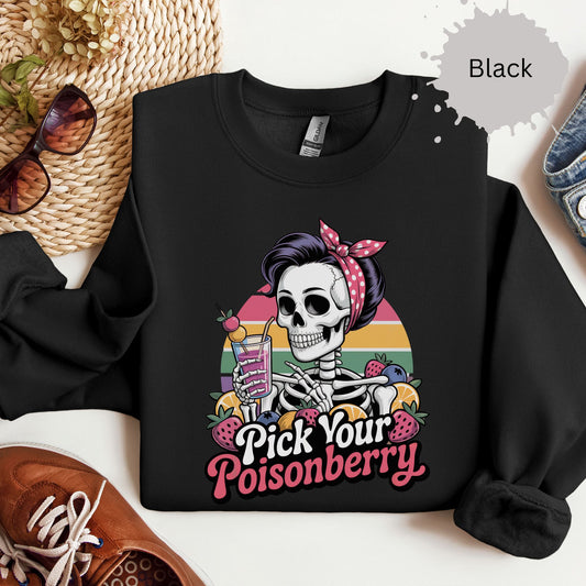 Toxic But Tempting Crewneck Sweatshirt