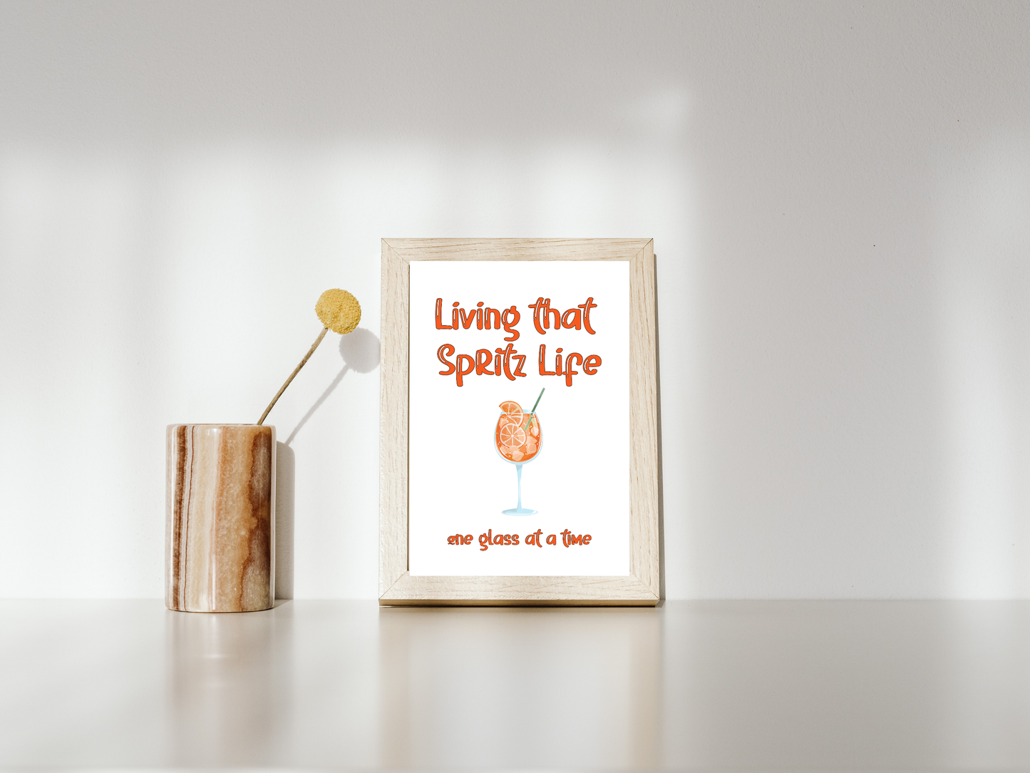 Living That Spritz Life, One Glass at a Time Digital Download