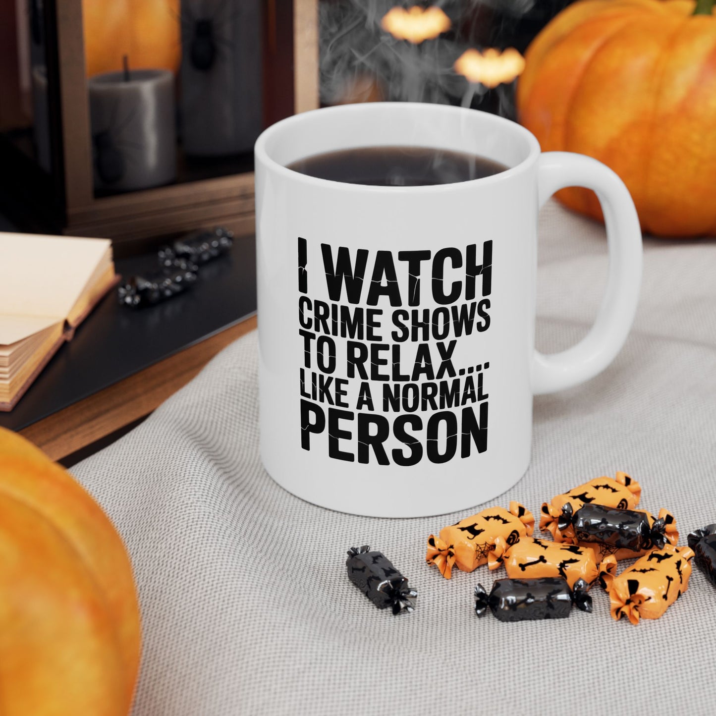 Dead Serious Downtime Ceramic Mug