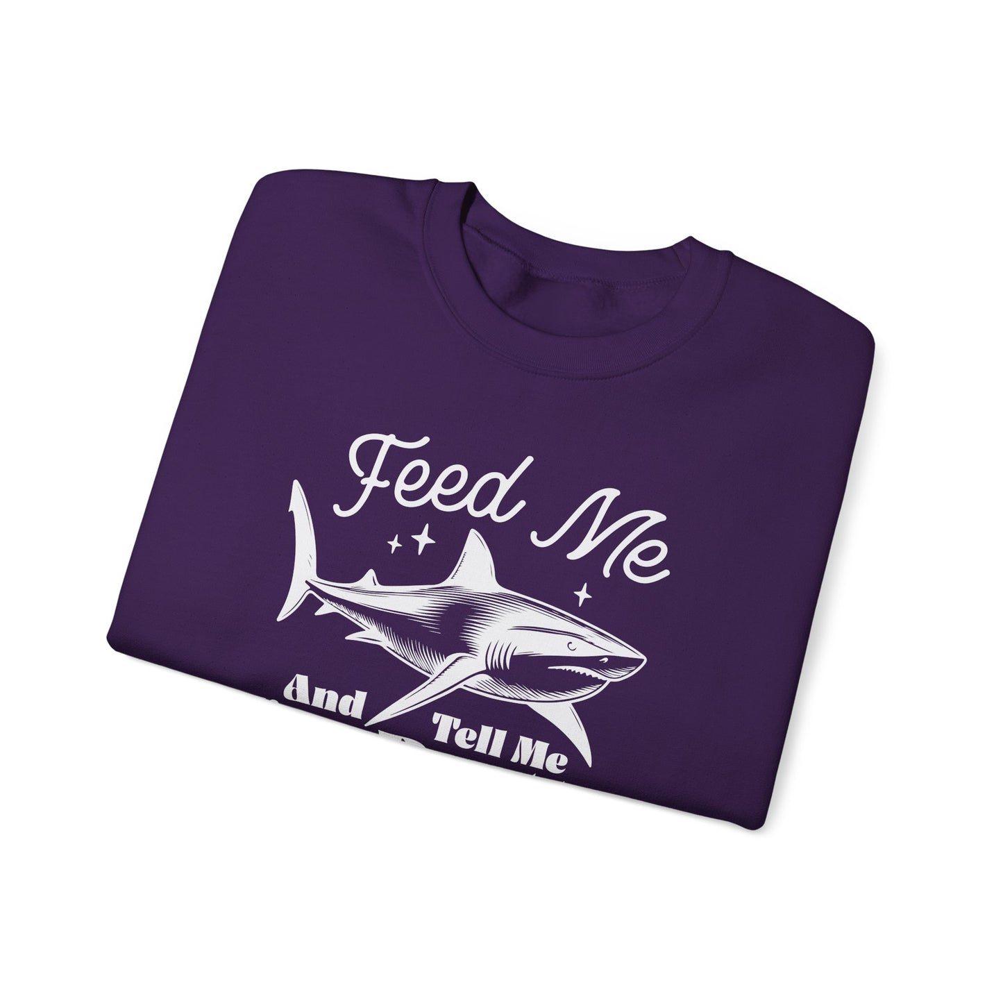 Flawless and Famished Shark Crewneck Sweatshirt