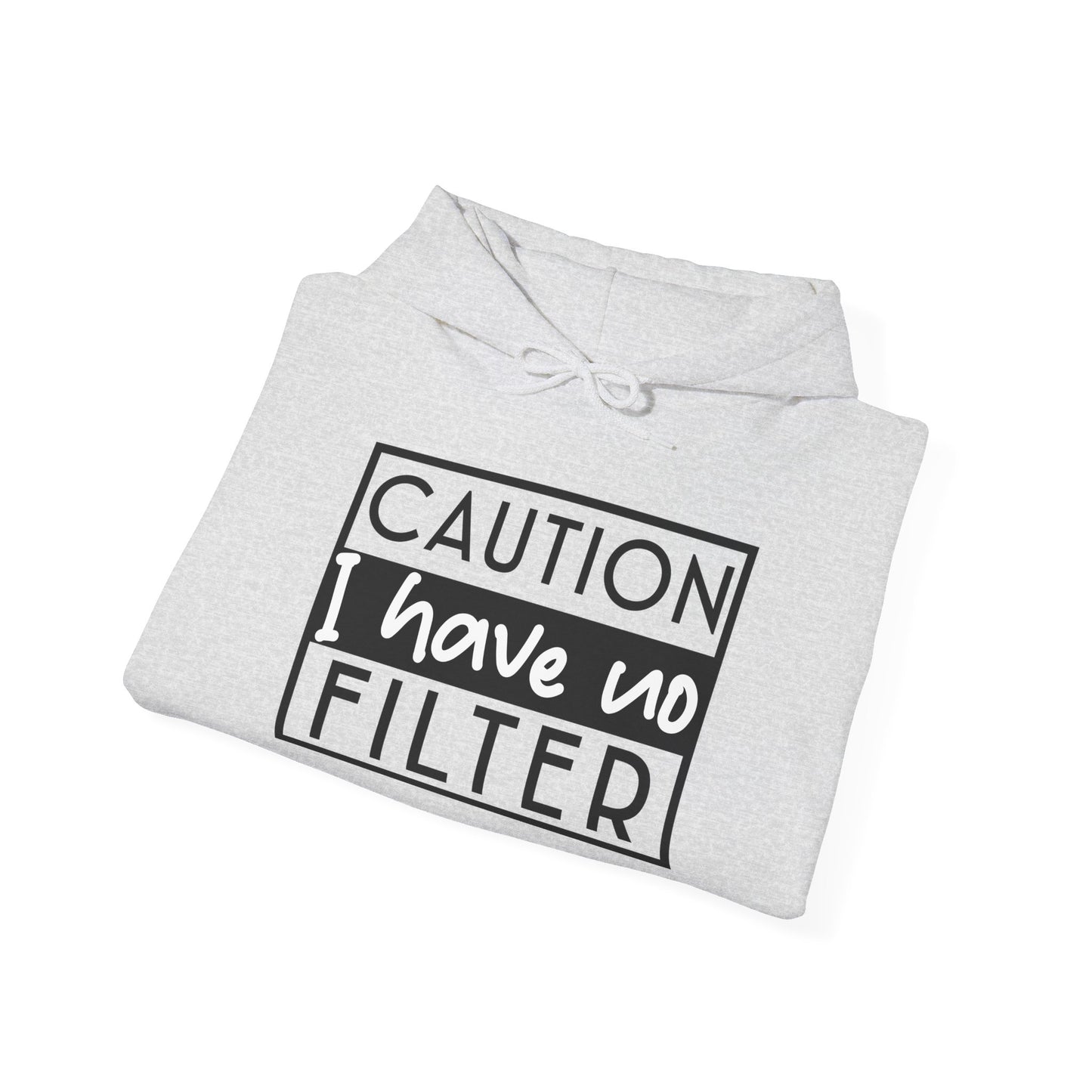 I Have No Filter Hooded Sweatshirt
