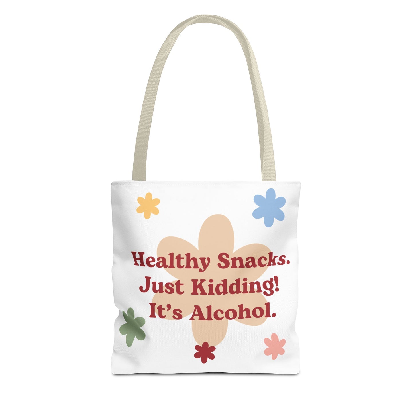 Not Healthy Snacks Tote