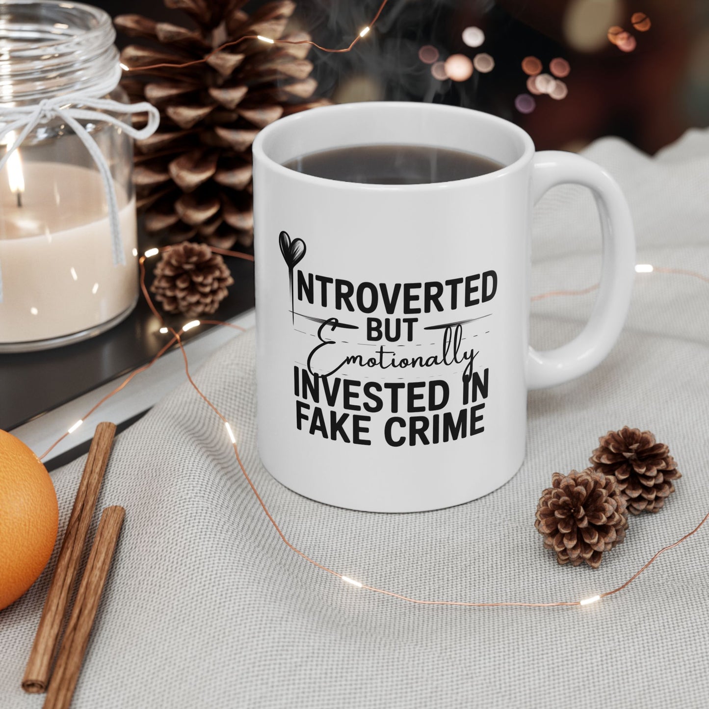 Quiet Obsession Ceramic Mug
